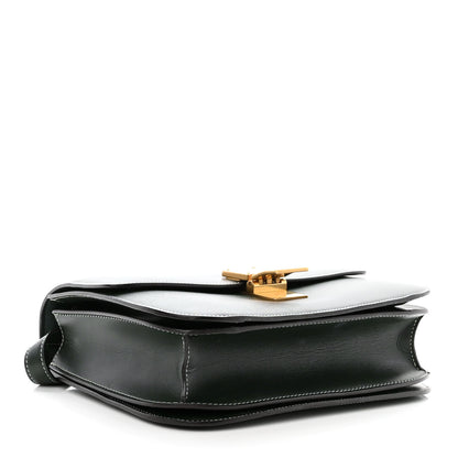 Celine Box Calfskin Medium Classic Box Flap Bag Classic Green 4 of 11