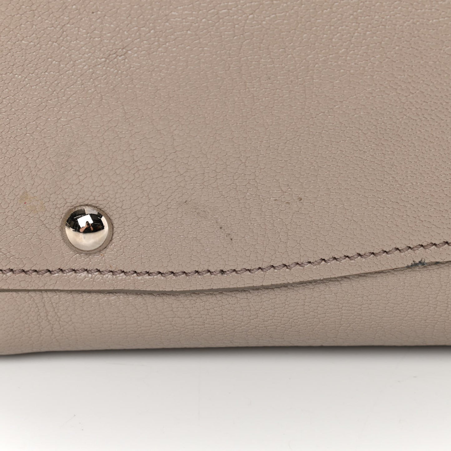 Madras Bicolor Top Handle Bag Pomice Argilla