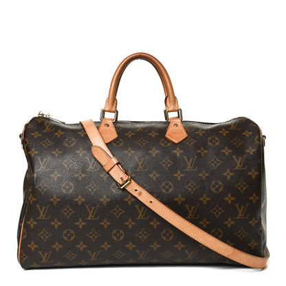 Louis Vuitton Monogram Speedy Bandouliere 40 1 of 8
