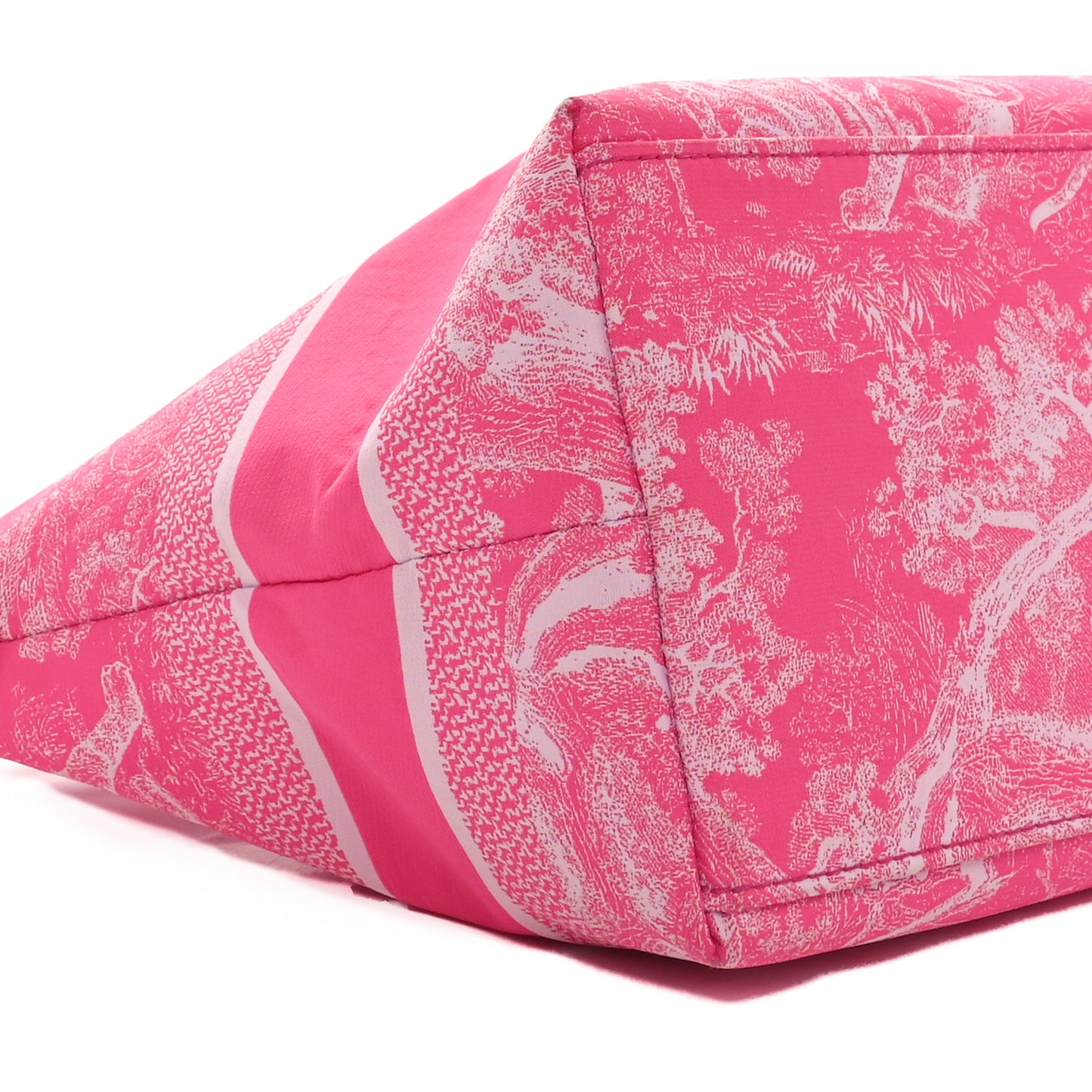 Canvas De Jouy Diortravel Nomad Pouch Pink