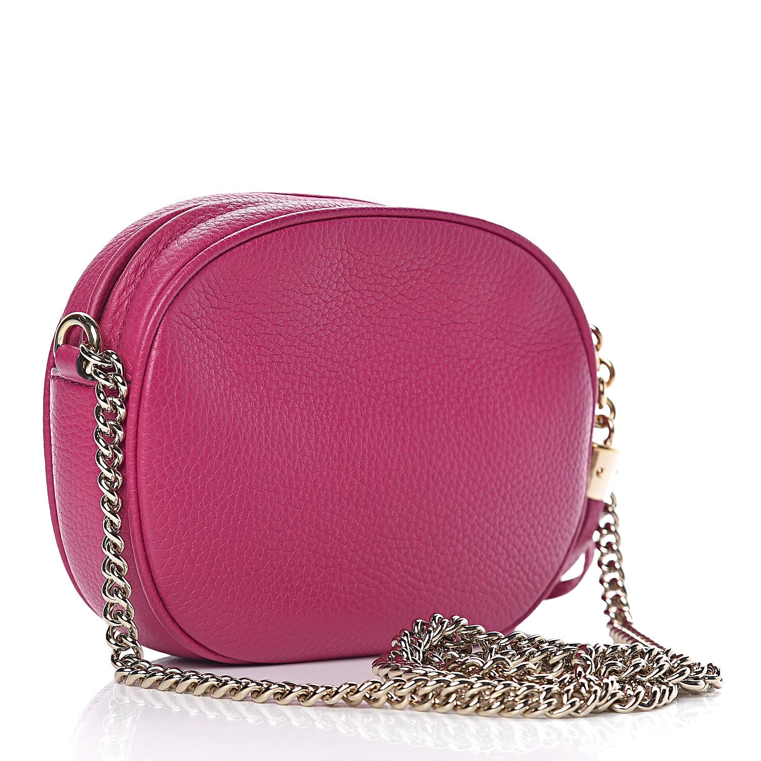 Gucci Cellarius Calfskin Mini Soho Chain Bag Bright Bouganville 3 of 10