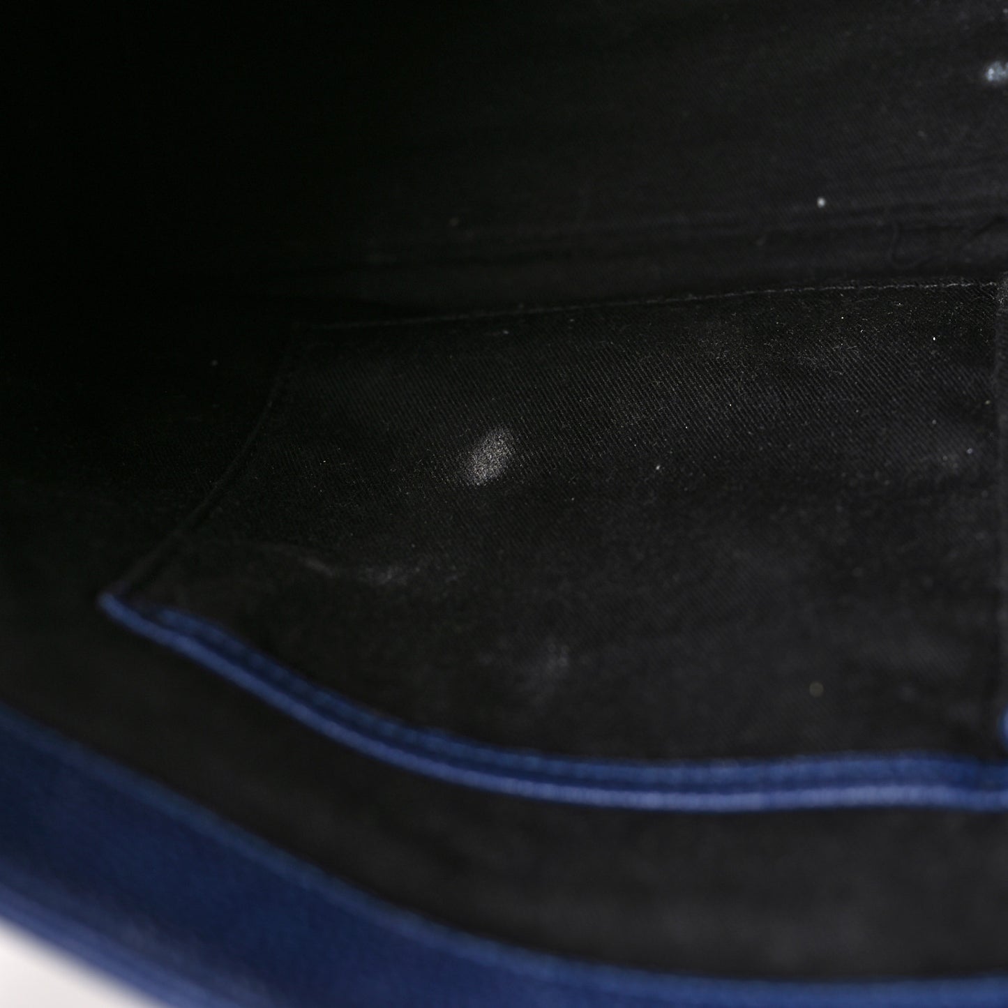 Calfskin Messenger Bag Blue