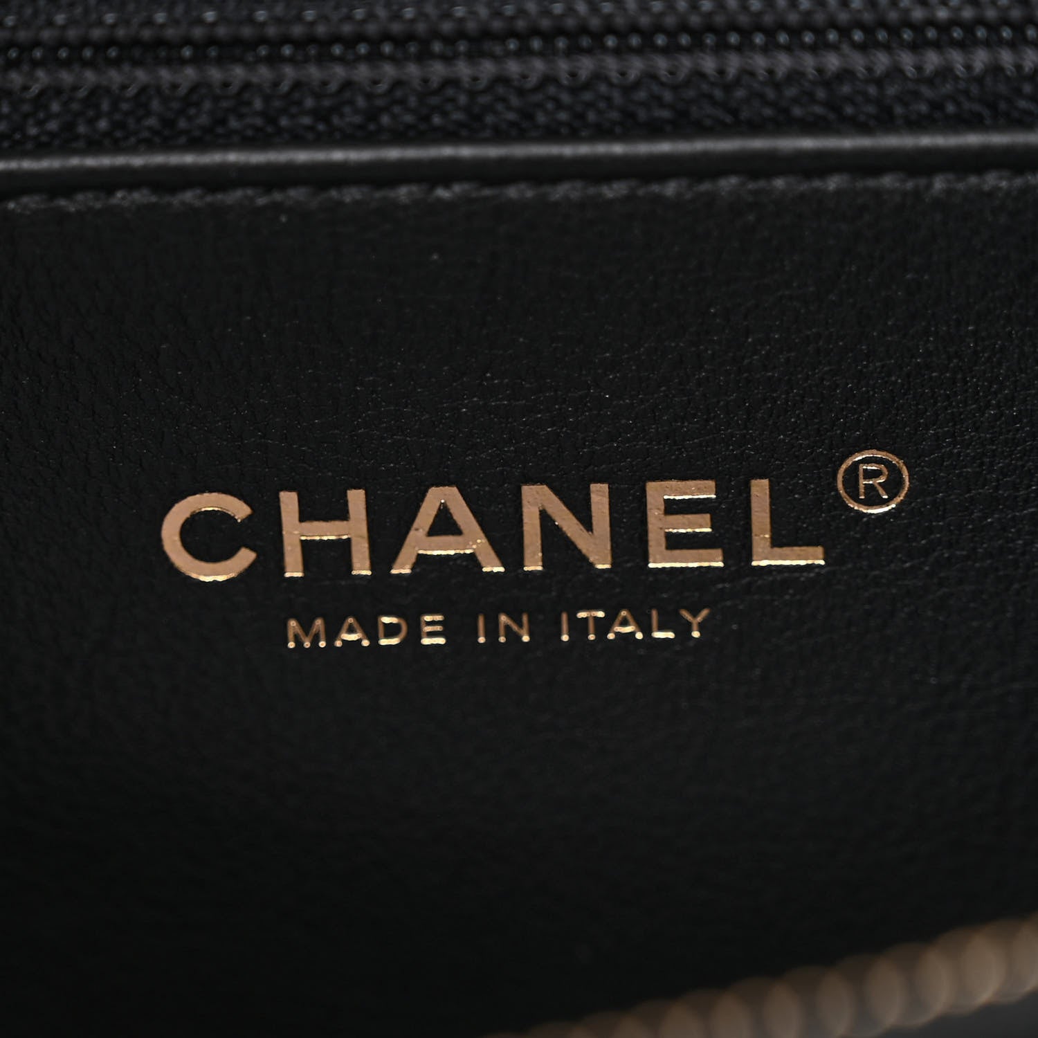Chanel Caviar Lizard Quilted Medium Coco Handle Flap Black 5 of 10