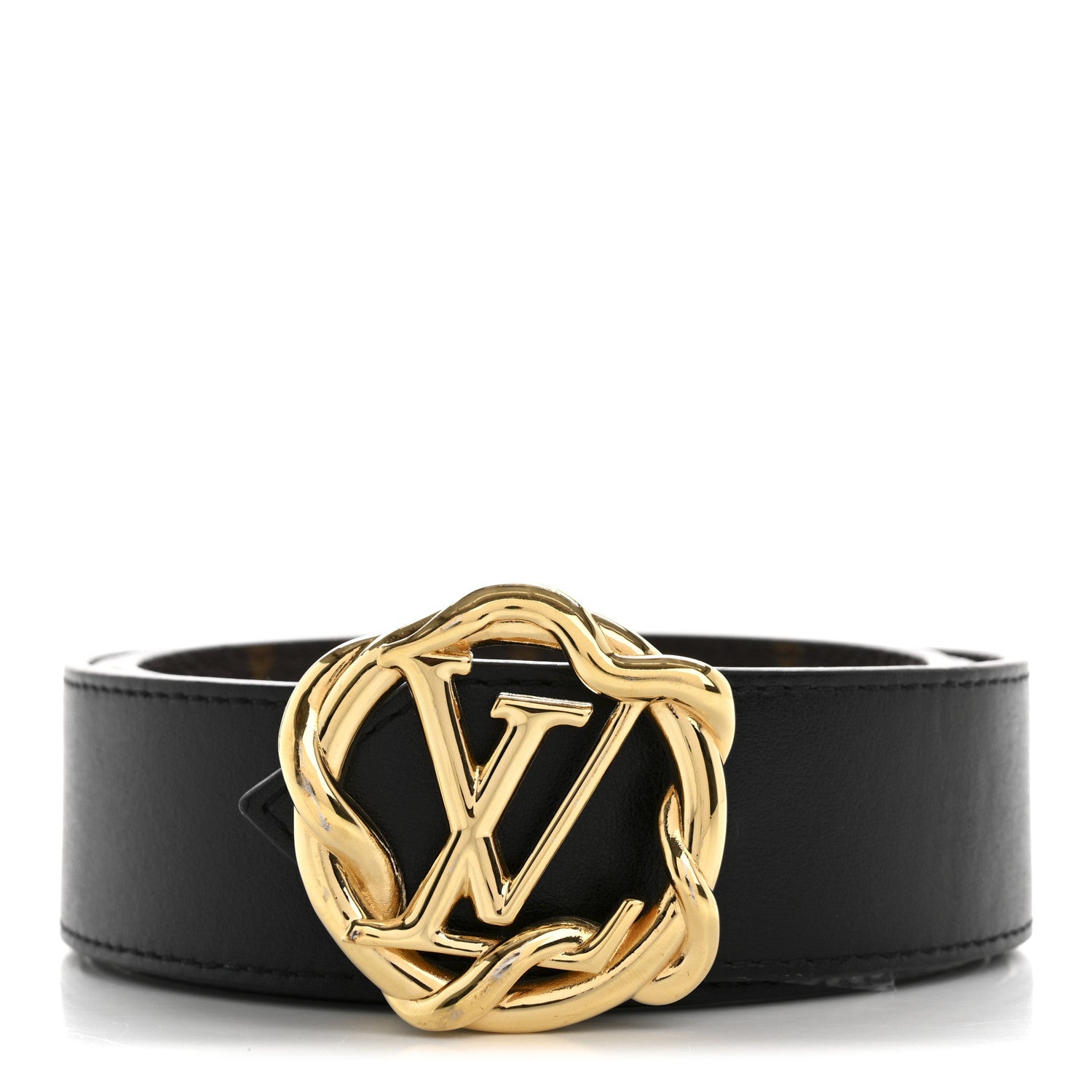 Louis Vuitton Monogram 35mm Garden Louise Reversible Belt 85 34 1 of 7
