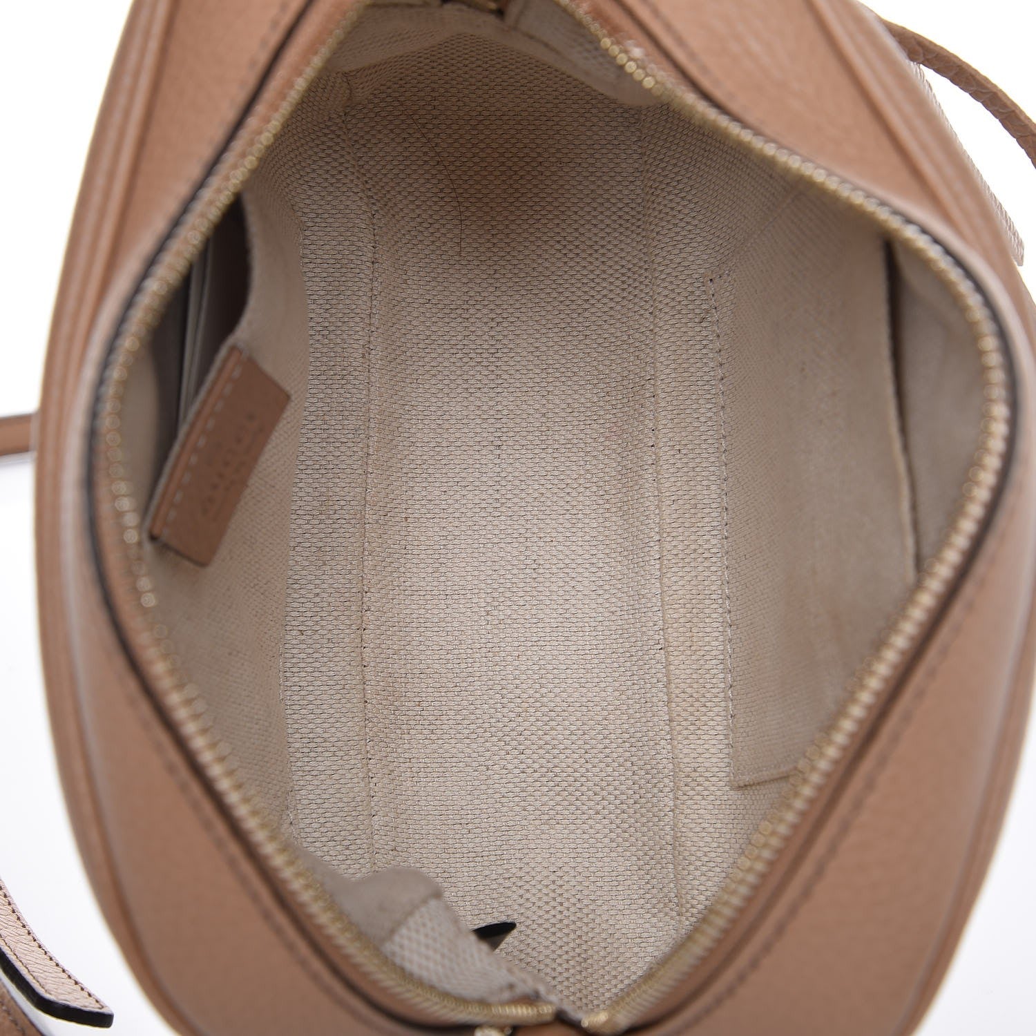 Gucci Pebbled Calfskin Small Soho Disco Bag Camelia 5 of 8