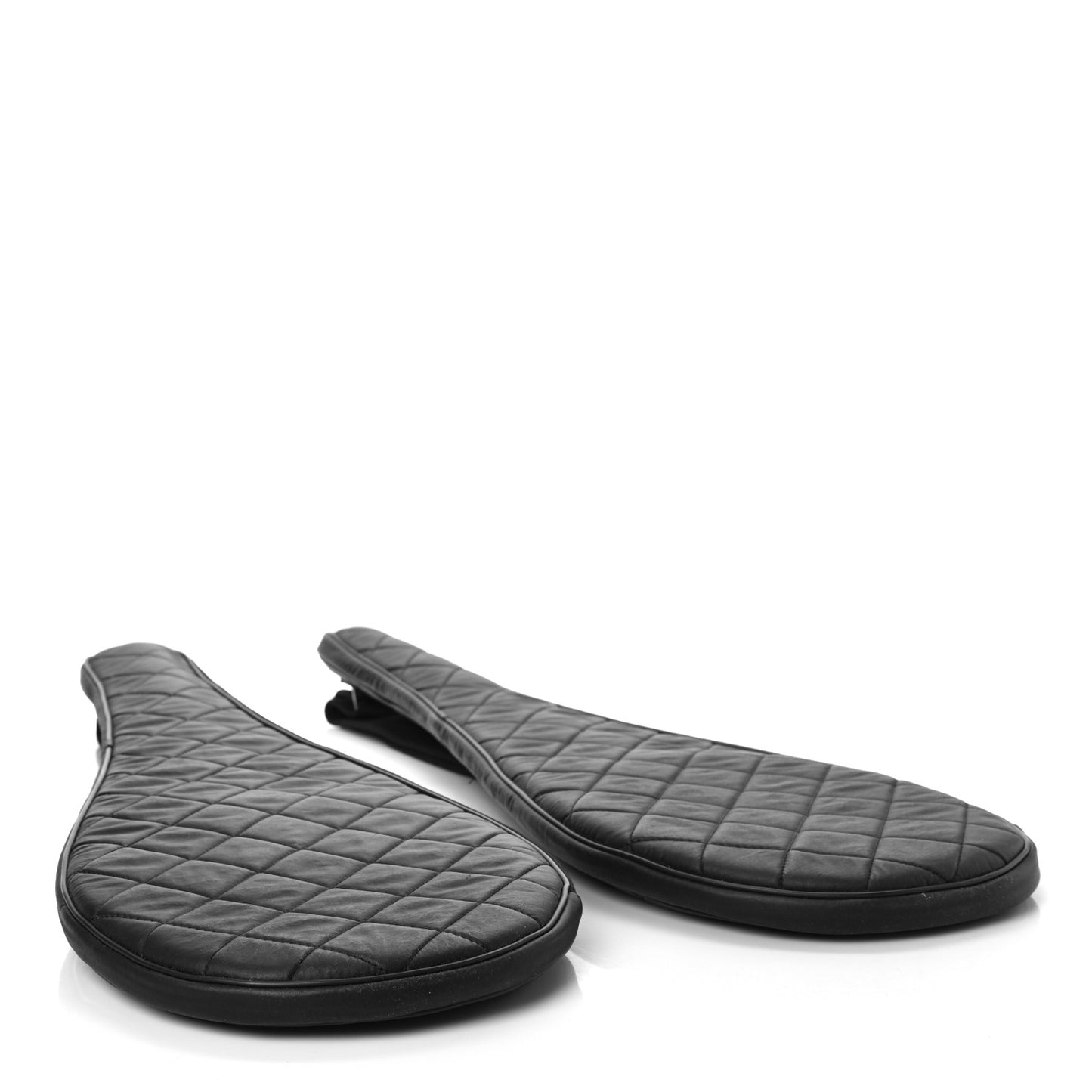 Badminton Racquet and Nylon Quilted Cover Set Black