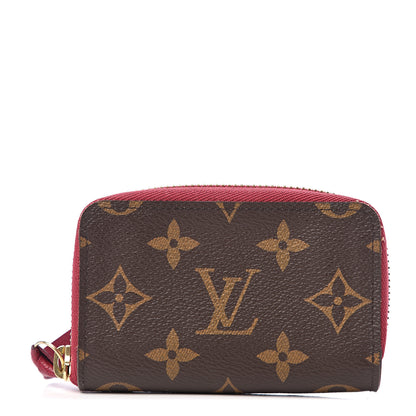 Louis Vuitton Monogram Zippy Multicartes Fuchsia 1 of 5