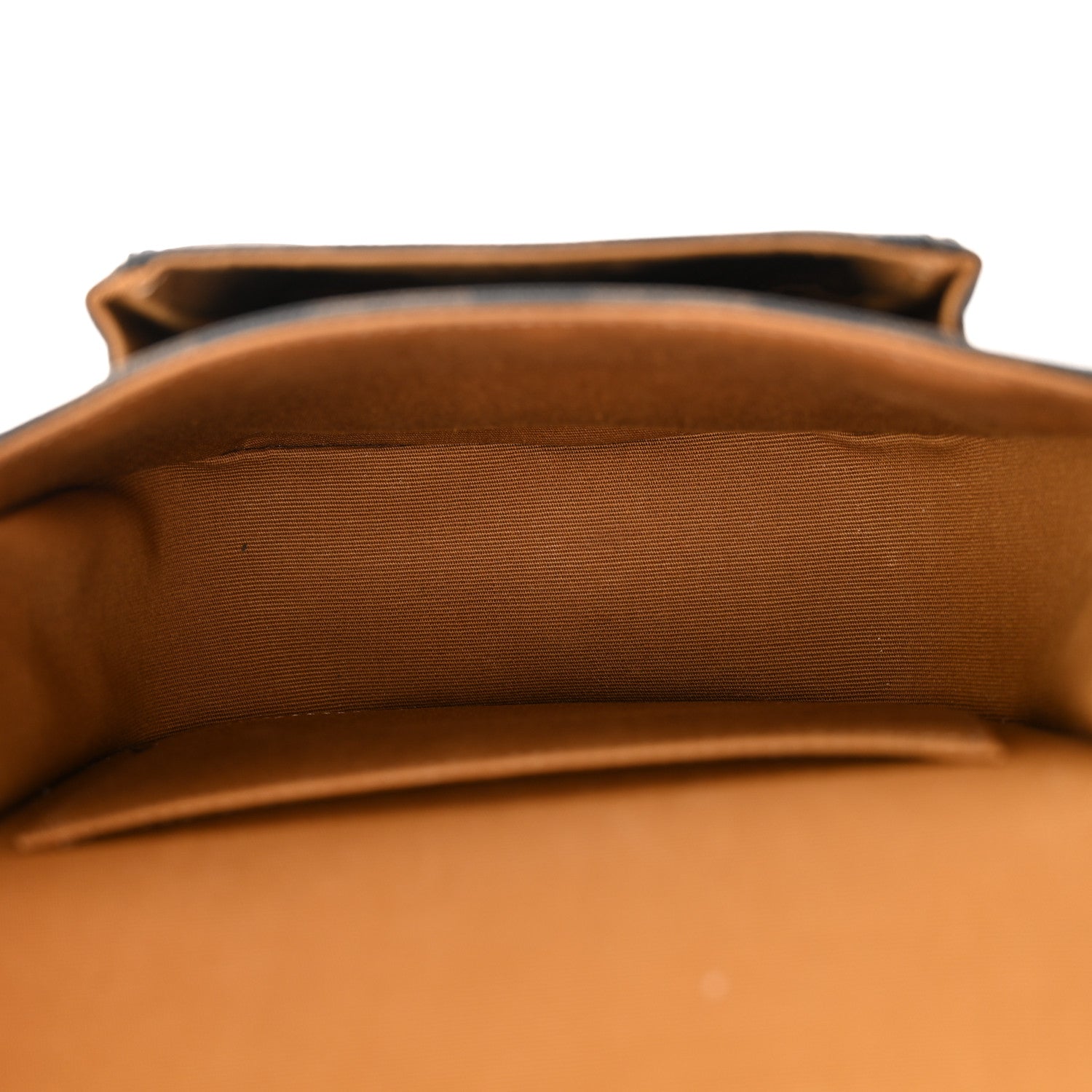 Celine Triomphe Canvas Medium Folco Bag Tan 5 of 11