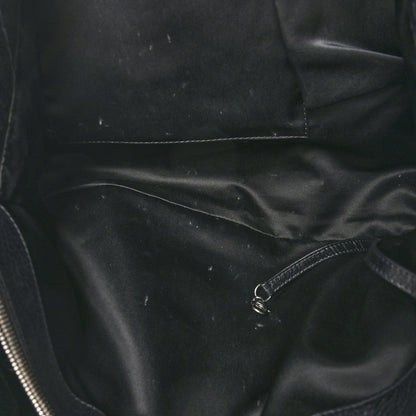 Chanel Glazed Calfskin Large On The Road Tote Black 7 of 11