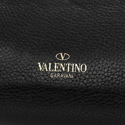 Valentino Garavani Grainy Calfskin Rockstud Belt Bag Black 7 of 13