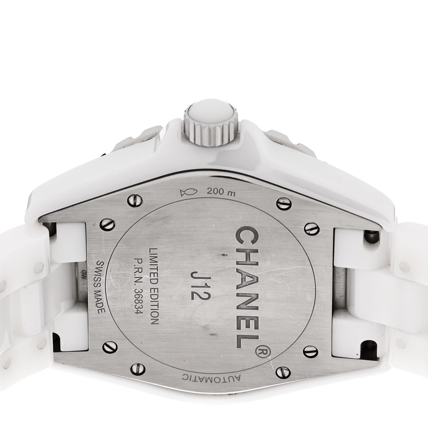 Stainless Steel Ceramic 38mm J12 Automatic Watch Blue