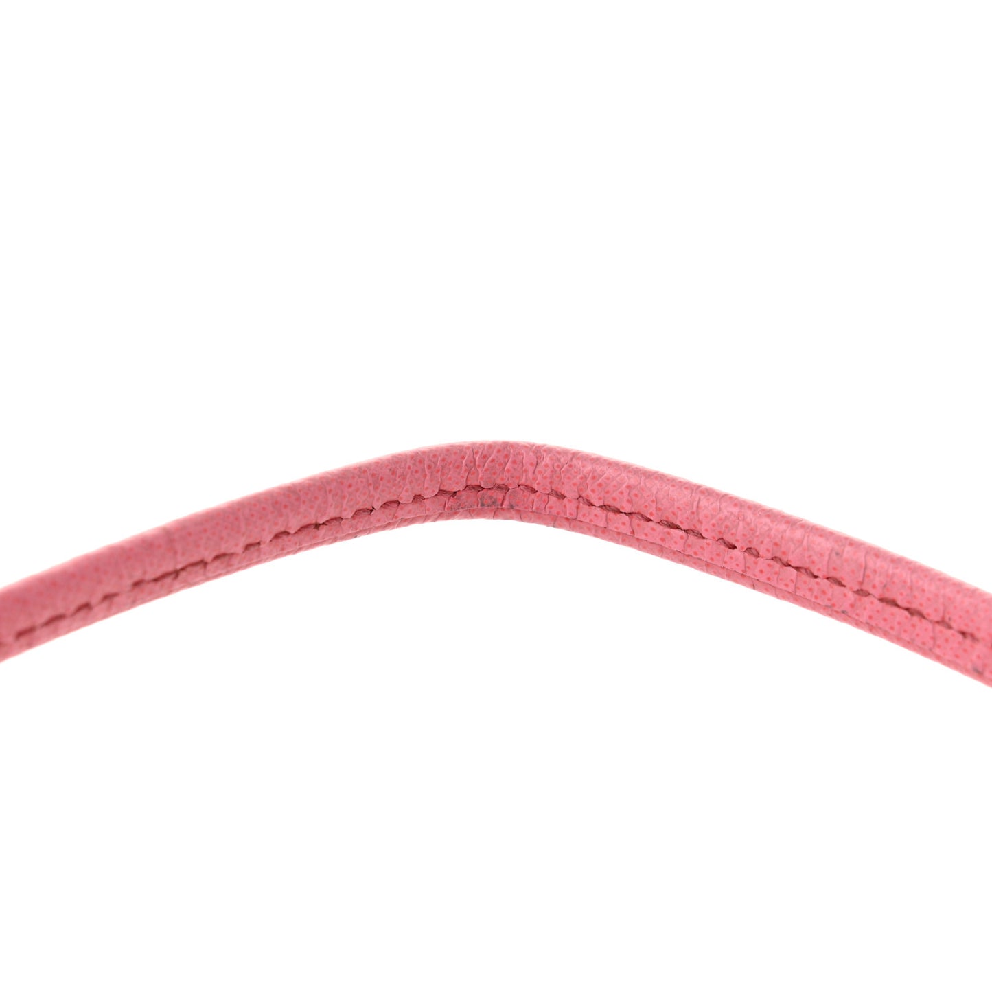 Tessuto Nylon Saffiano Kisslock Shoulder Bag Rosa