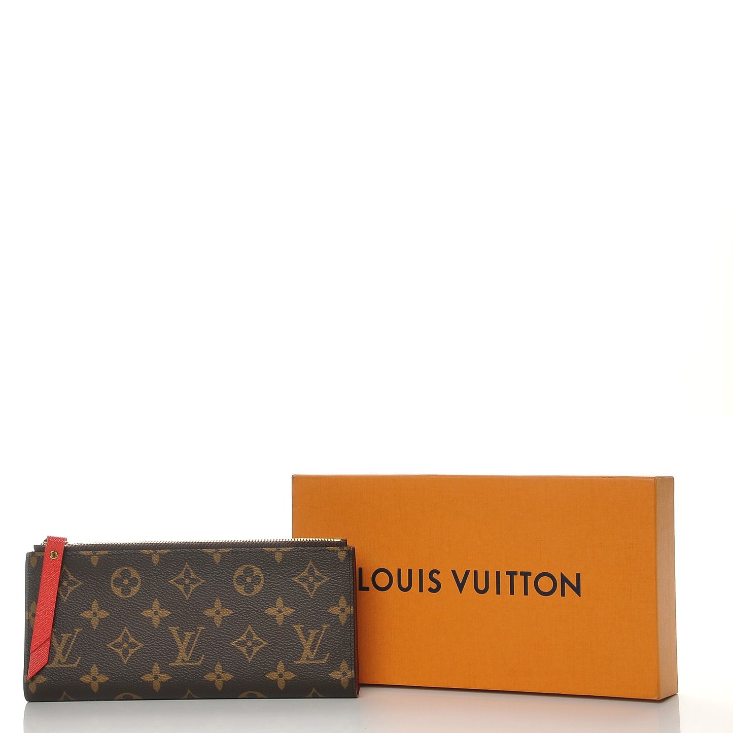 Monogram Adele Wallet Coquelicot