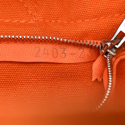 Hermes Canvas Herline Tote PM 8 of 14