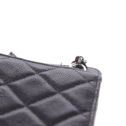 Chanel Caviar Quilted Zip Phone Case Black 10 of 14