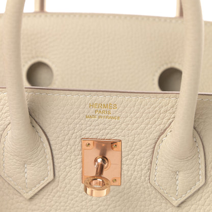 Hermes Togo Birkin 25 Craie 6 of 13