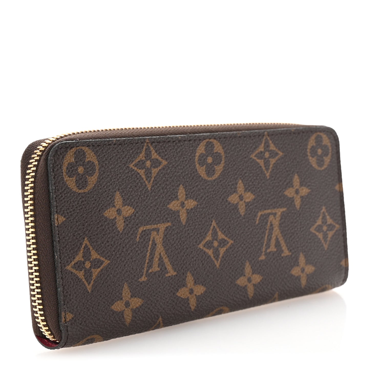 Monogram Clemence Wallet Fuchsia
