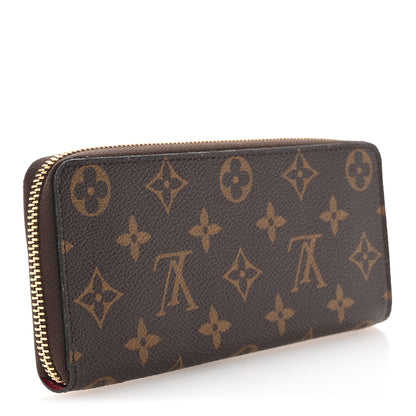 Louis Vuitton Monogram Clemence Wallet Fuchsia 3 of 7