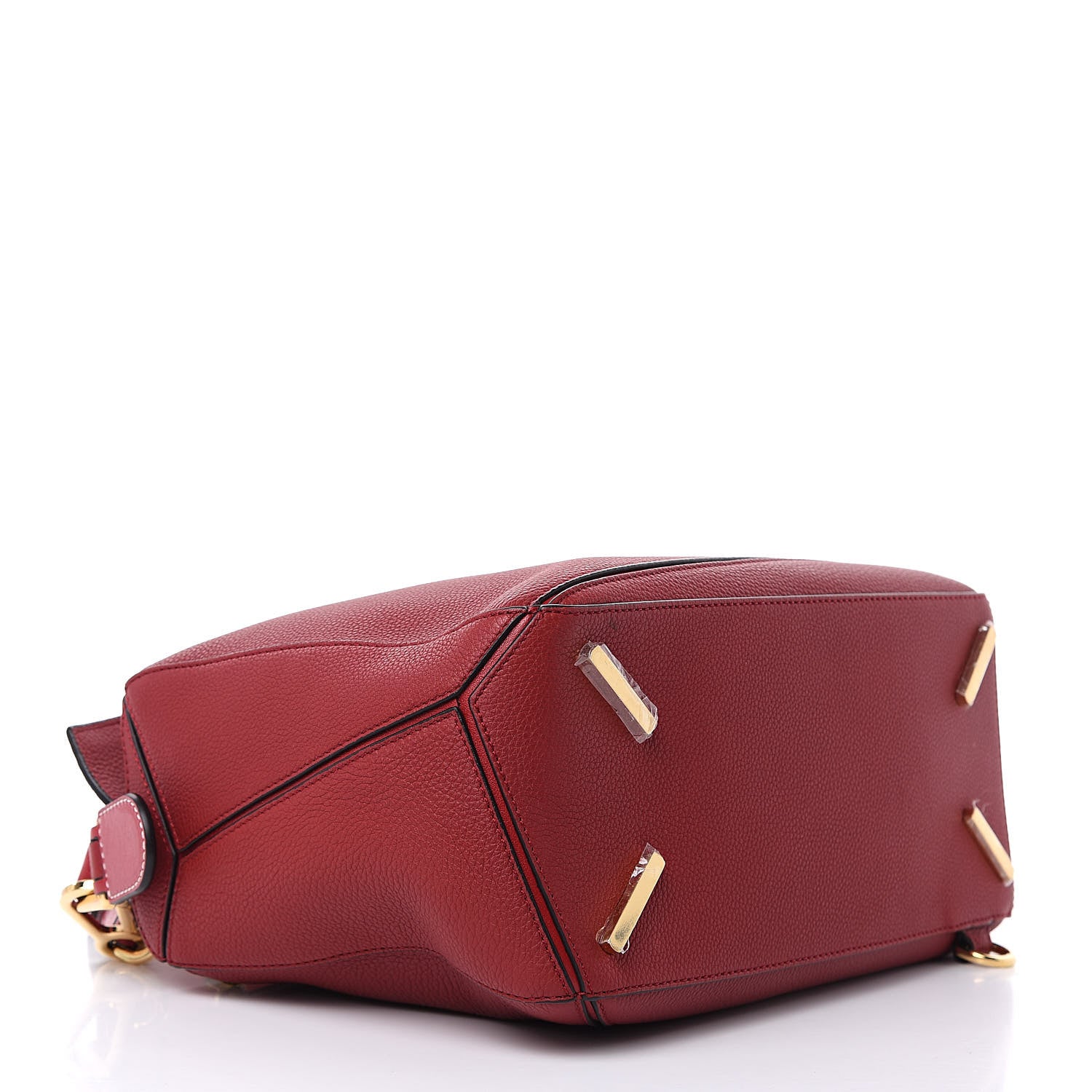 Loewe Calfskin Medium Puzzle Bag Rouge 4 of 10