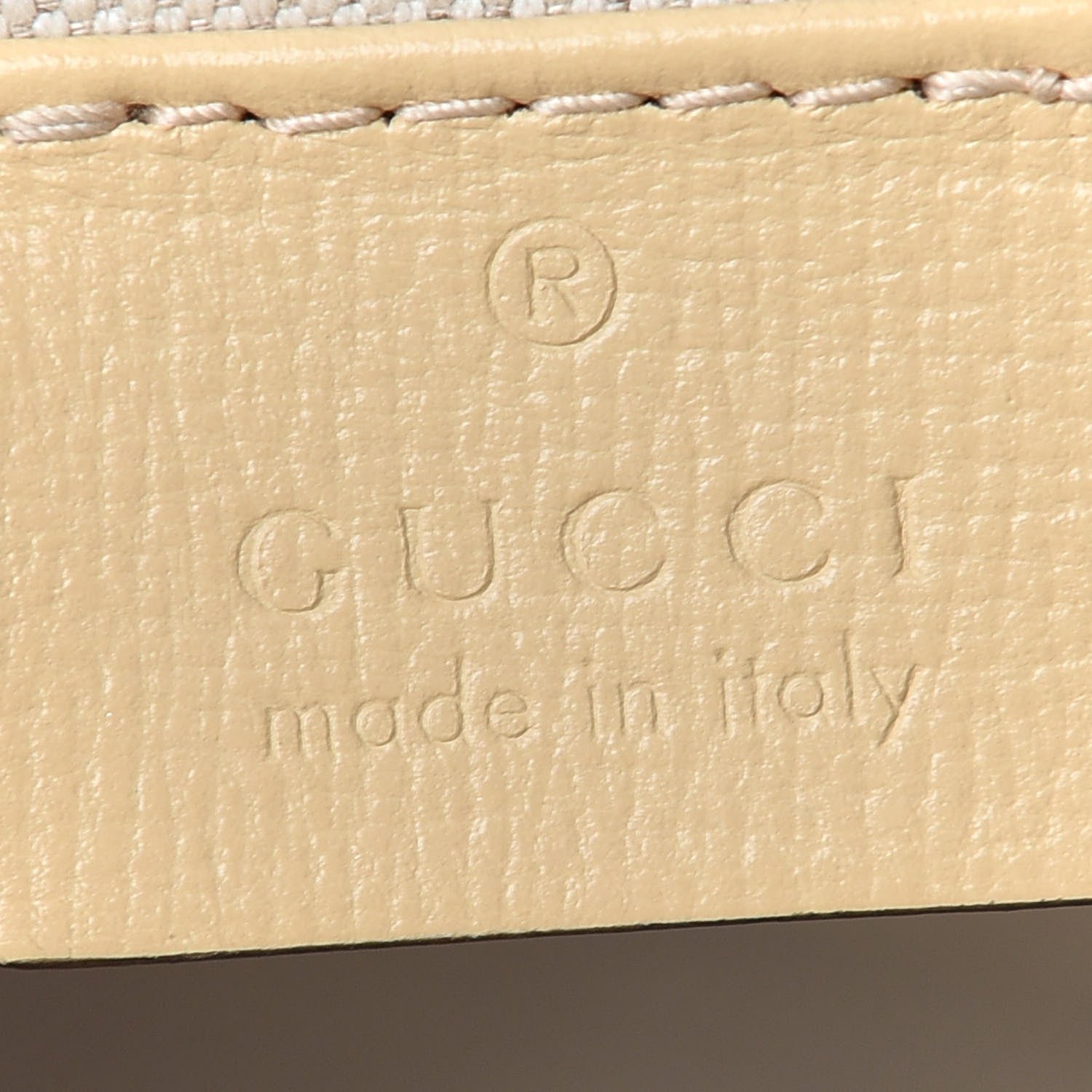 Gucci Azalea Calfskin Web Mini Horsebit 1955 Shoulder Bag Bubble Tea 7 of 8