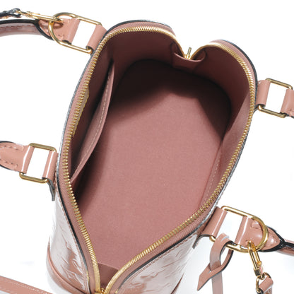 Louis Vuitton Vernis Alma BB Rose Velours 7 of 7