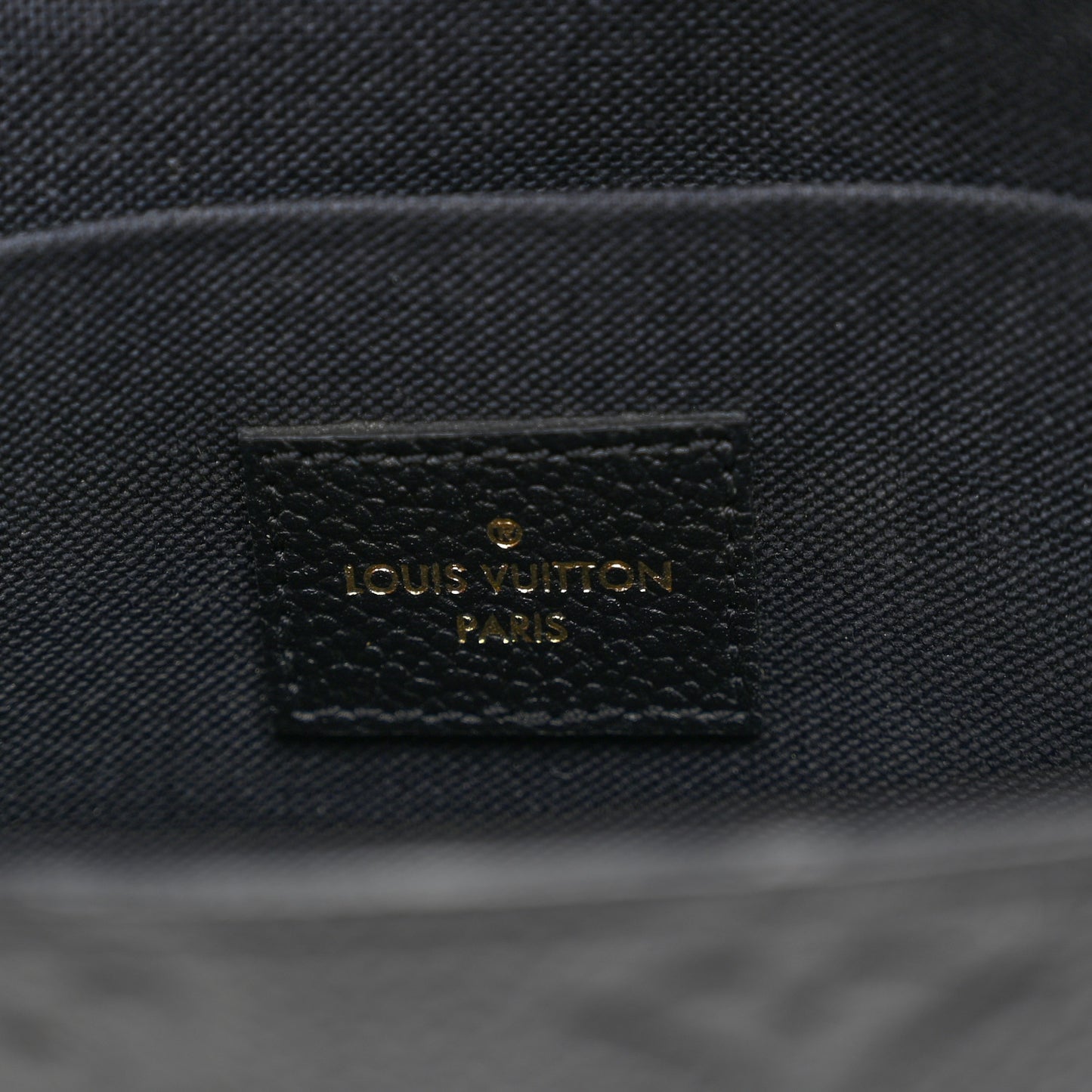 Empreinte Pochette Felicie Chain Wallet Black