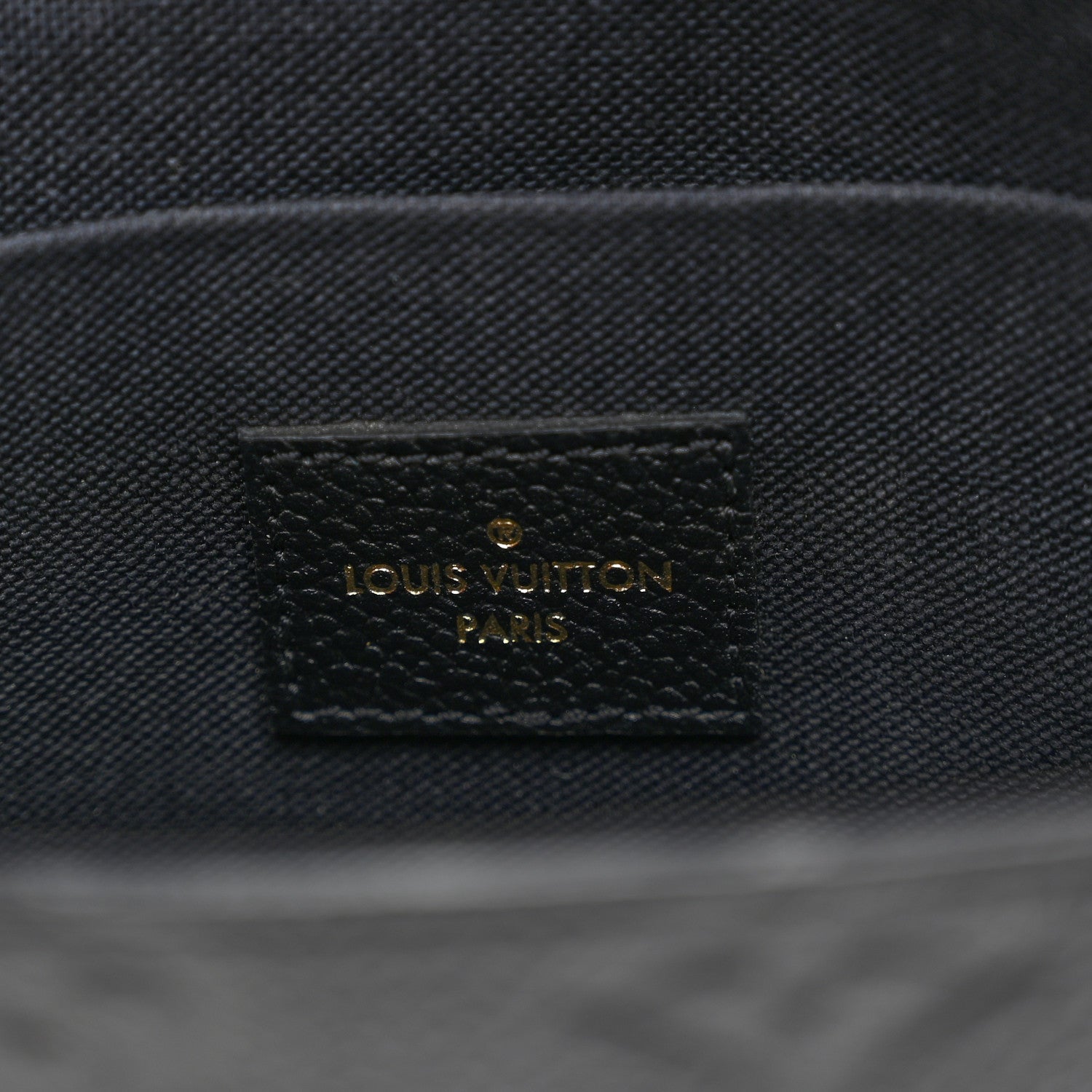 Louis Vuitton Empreinte Pochette Felicie Chain Wallet Black 7 of 11