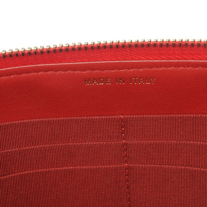 Chanel Lambskin Quilted Small Zipped Boy Pouch Red 7 of 9
