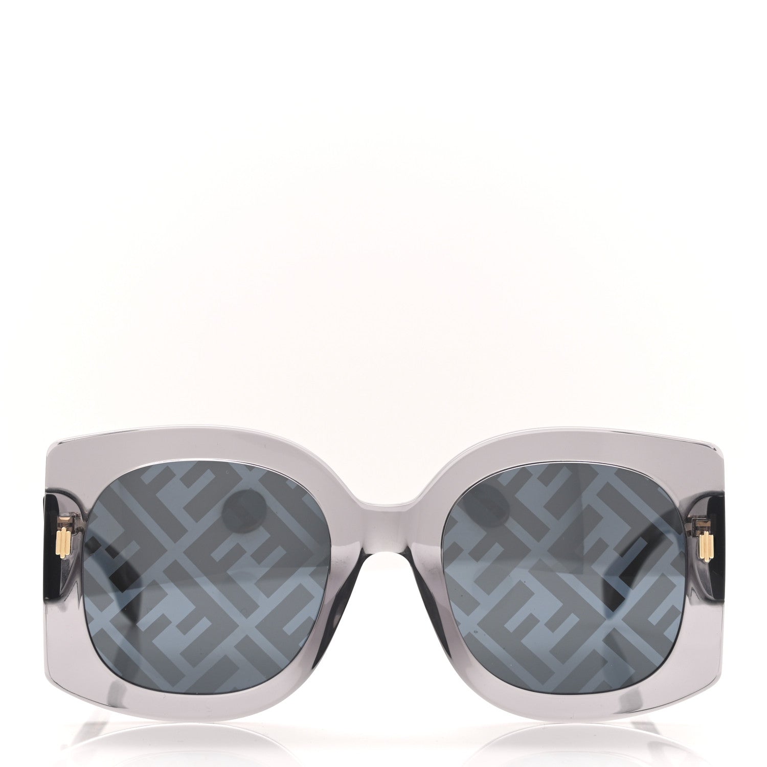 Fendi Acetate FF Sunglasses FF 0436/G/S Grey 2 of 8