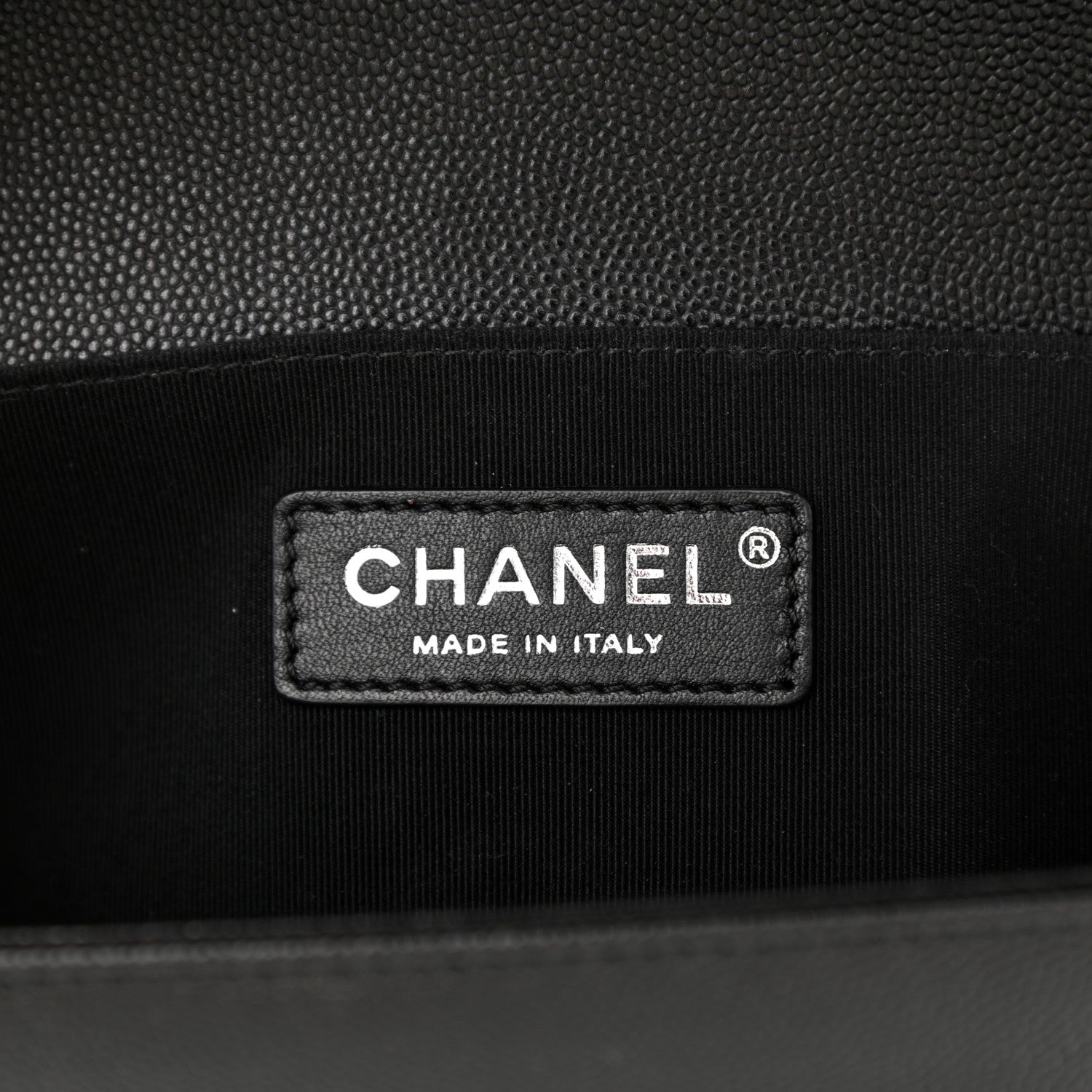 Chanel Caviar Quilted Medium Boy Flap Black 6 of 8