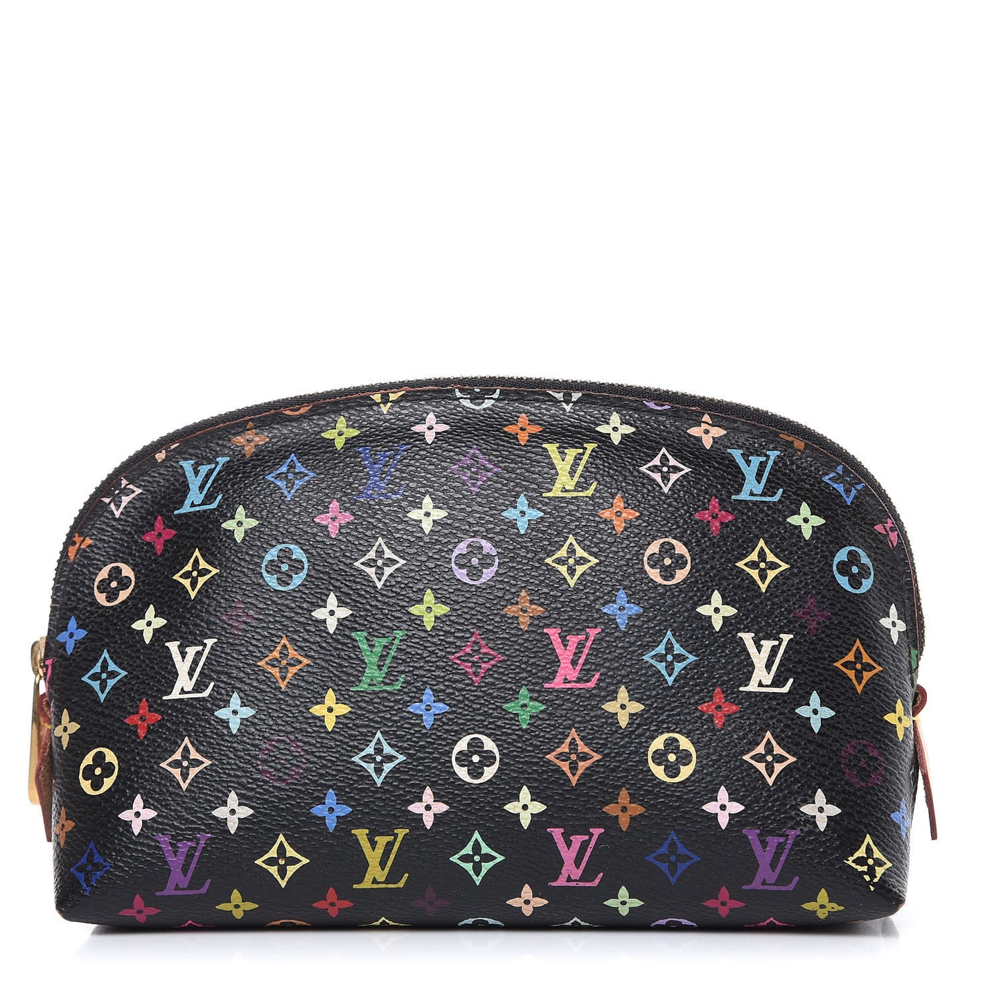 Monogram Multicolor Cosmetic Pouch Black Grenade