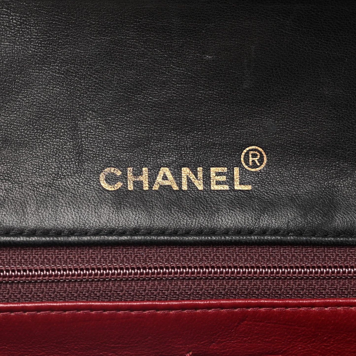 Lambskin Quilted Small Single Flap Black
