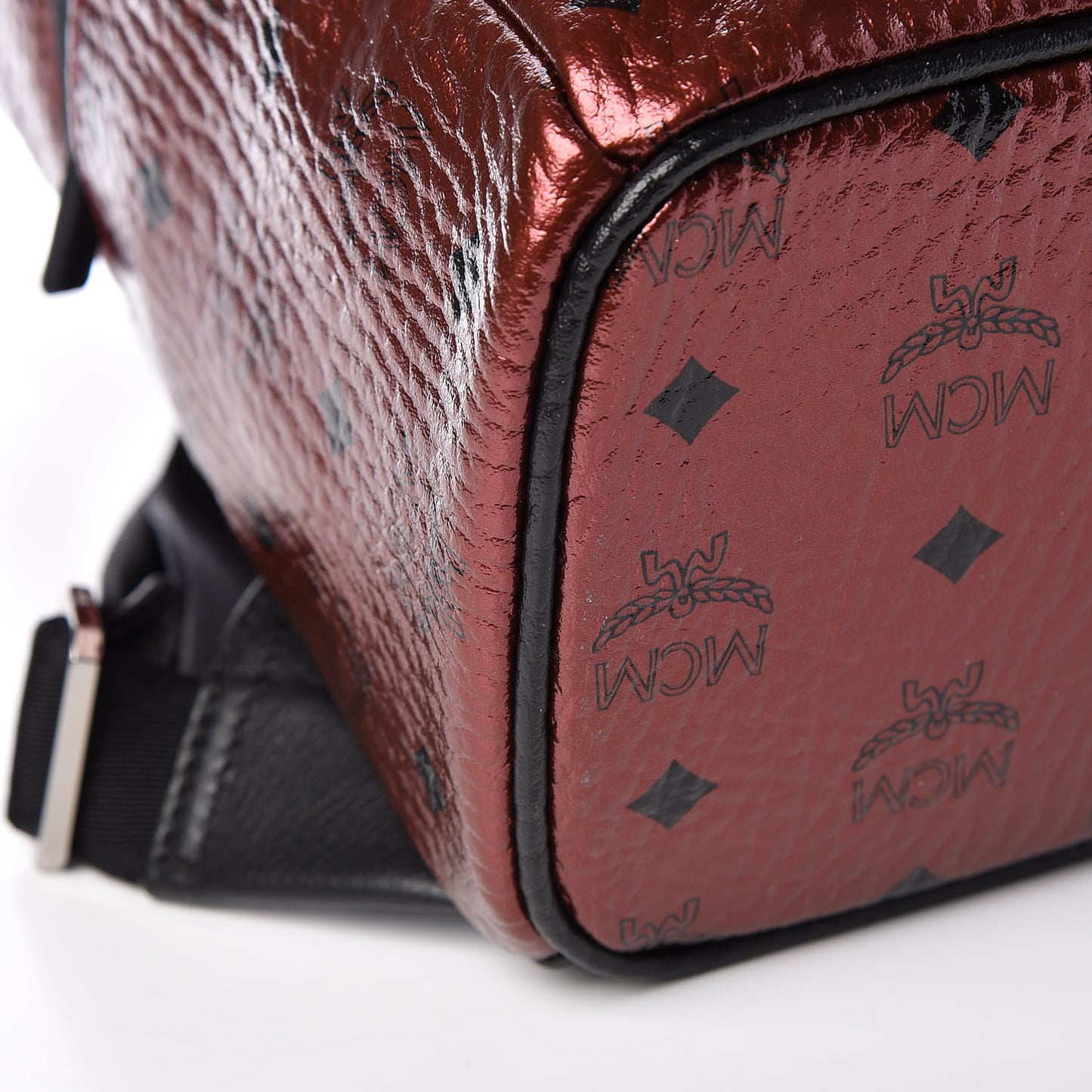 Metallic Visetos Small Stark Backpack Scooter Red