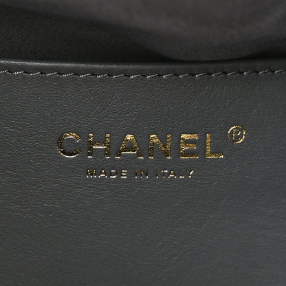 Chanel Caviar Quilted Medium Chanel 25 Handbag Dark Grey 7 of 11