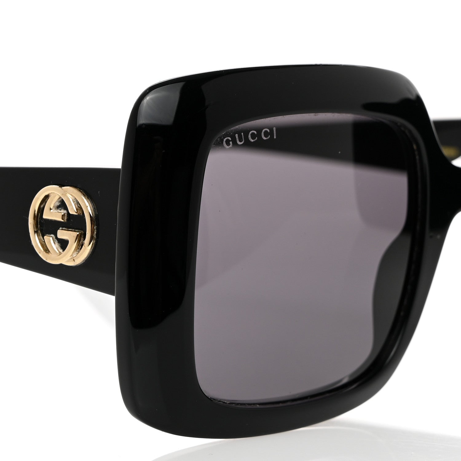 Gucci Acetate Square Frame Sunglasses GG0896S Black 7 of 8