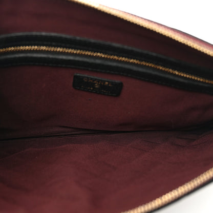 Chanel Caviar Quilted Medium Cosmetic Case Black 5 of 7