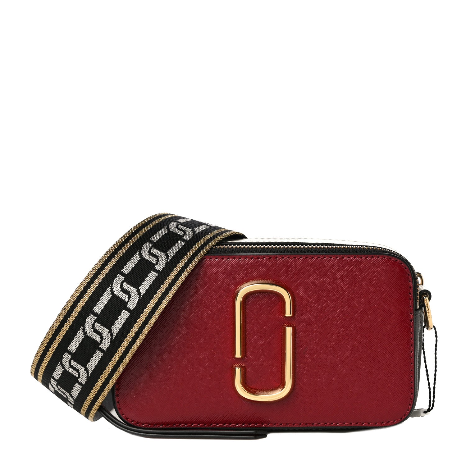 Marc Jacobs Saffiano Small Snapshot Camera Bag Red Multicolor 1 of 11
