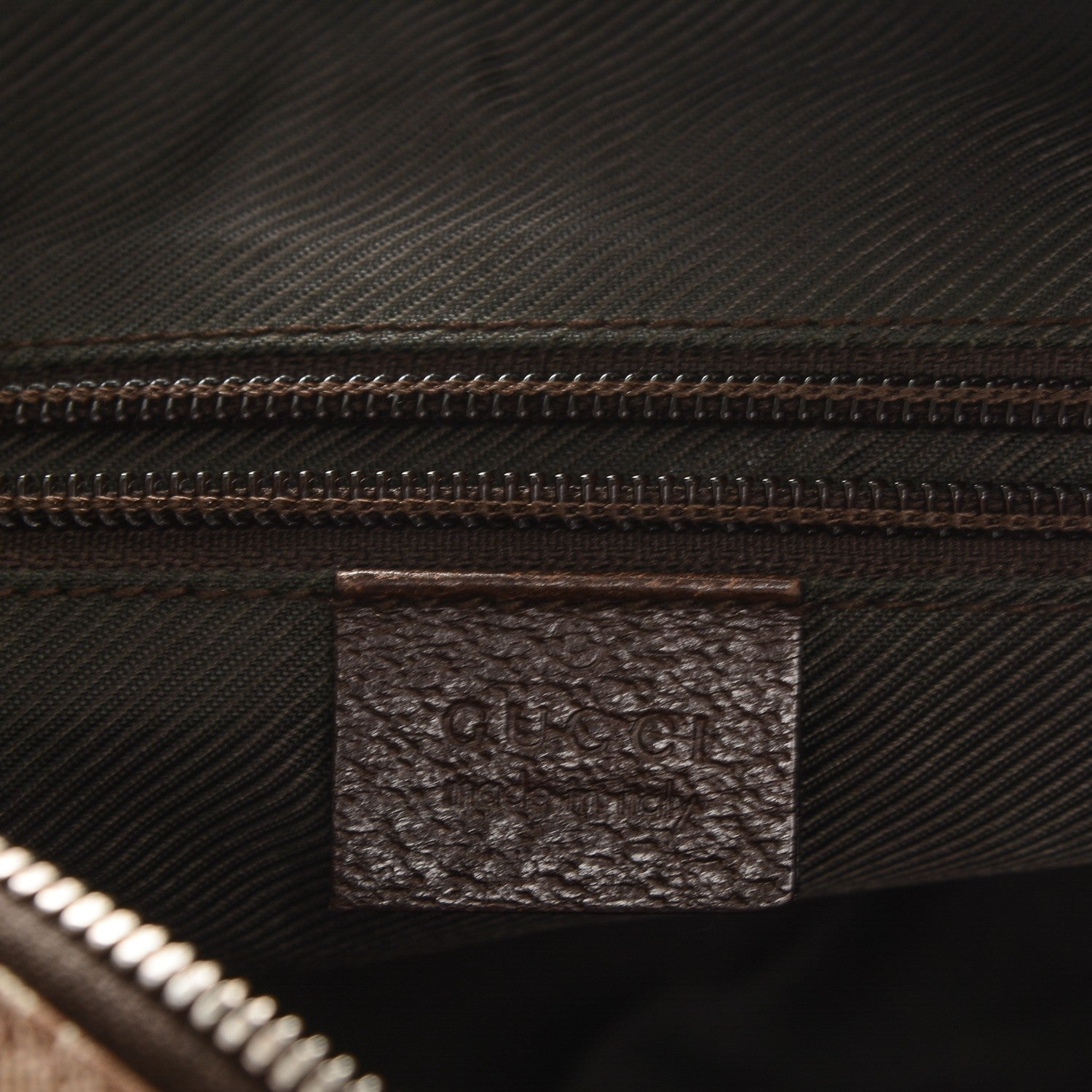 Gucci Monogram Messenger Bag Dark Brown 7 of 8