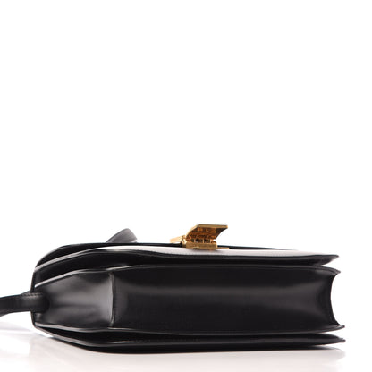 Celine Box Calfskin Medium Classic Box Flap Bag Black 4 of 10