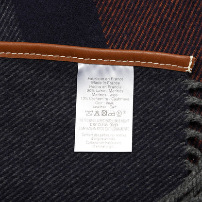 Hermes Merino Wool Cashmere Rocabar Poncho Gris 2 of 2