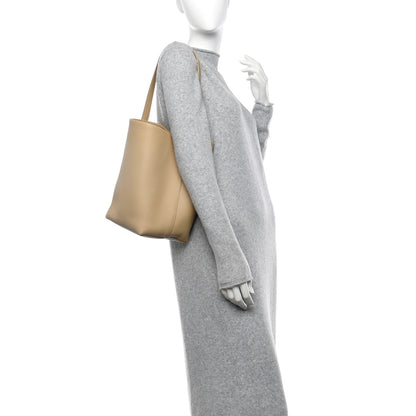The Row Grained Calfskin Medium N/S Park Tote Boulder 2 of 10