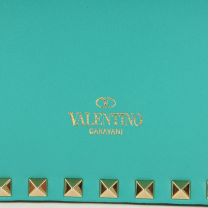 Valentino Garavani Nappa Rockstud Wristlet Clutch Colibri 4 of 8