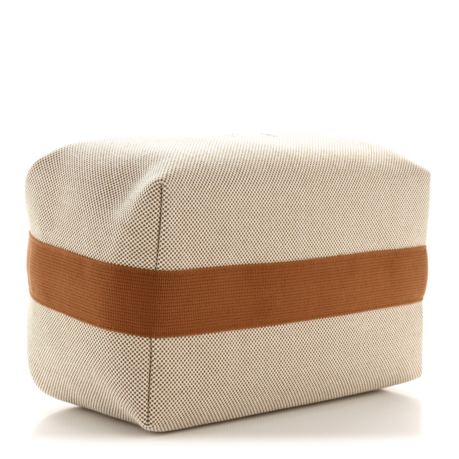 Hermes Canvas Large Bride-A-Brac Cabriole Case Biscuit 4 of 7