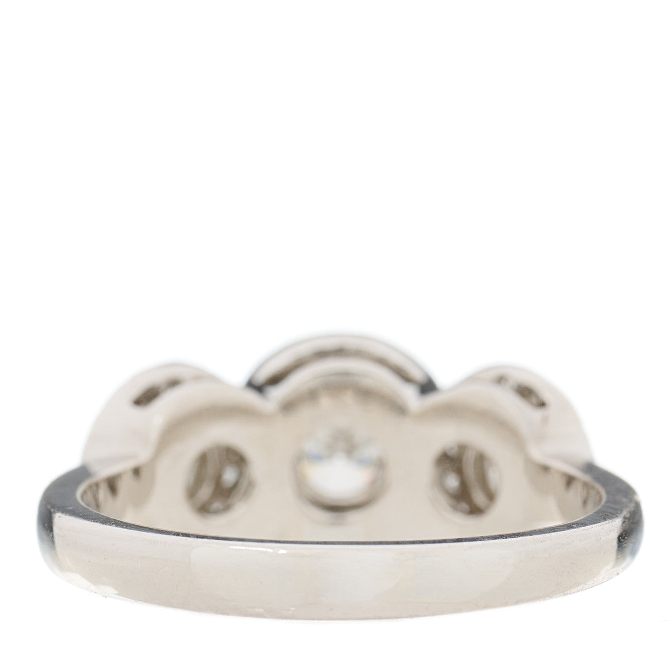 Platinum Diamond Circlet Ring 49 5