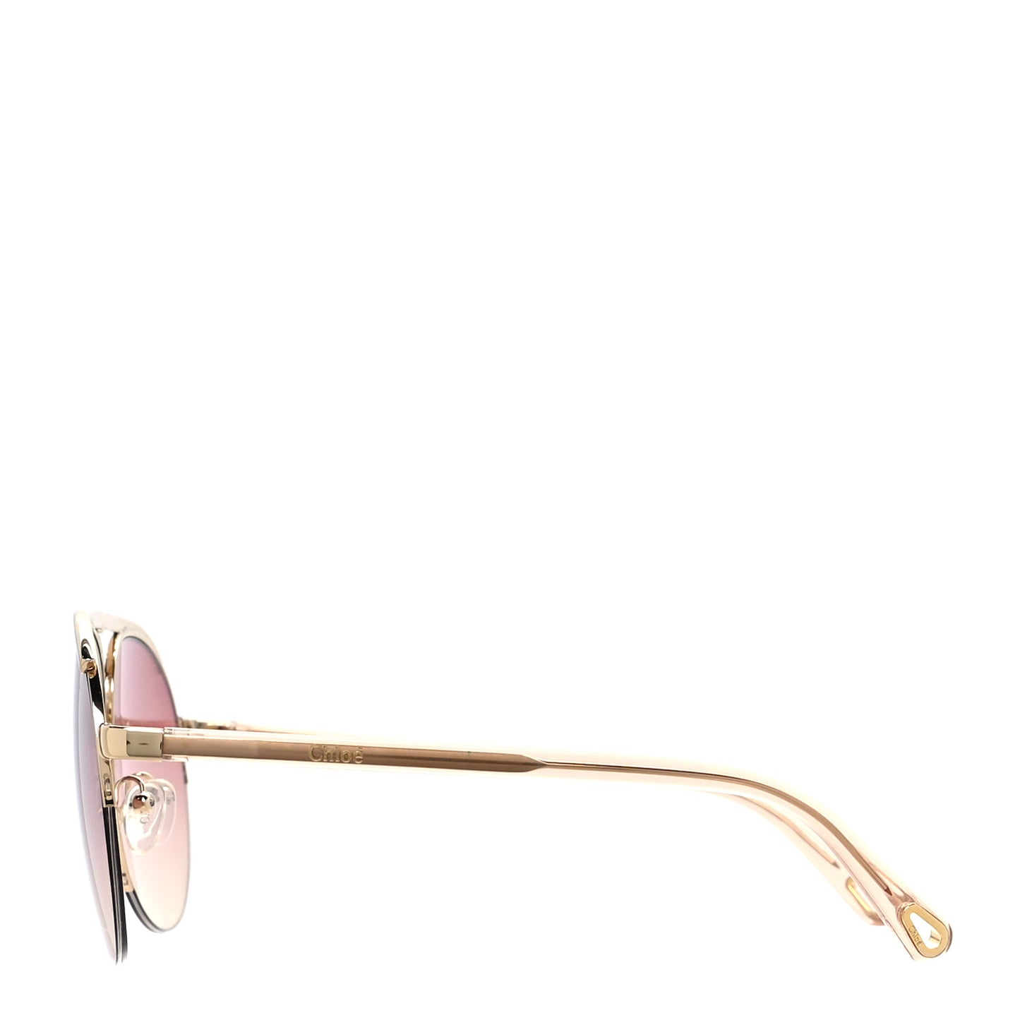 Mirrored Romie Aviator Sunglasses CE152S Pink