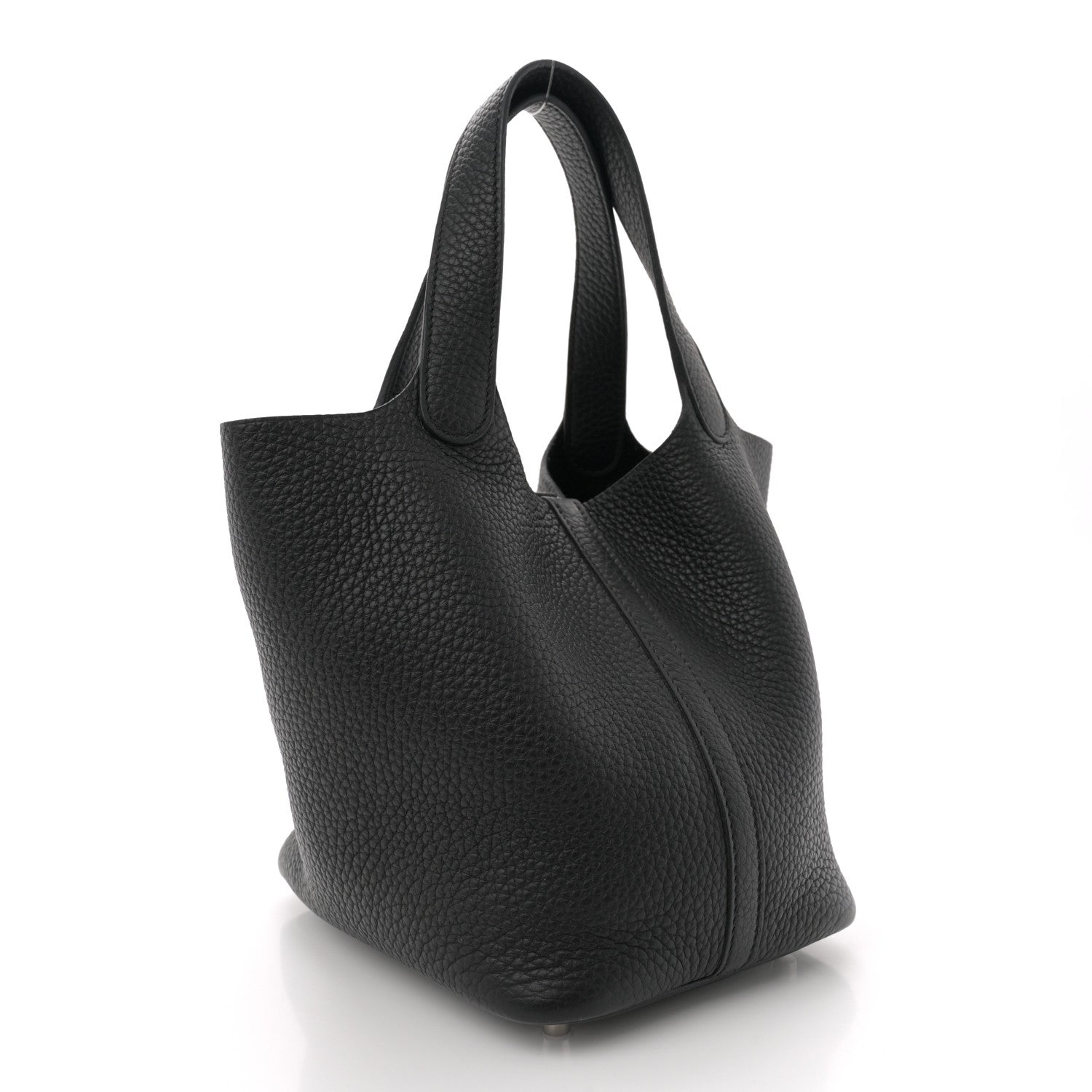 Hermes Taurillon Clemence Picotin Lock 18 PM Black 3 of 12