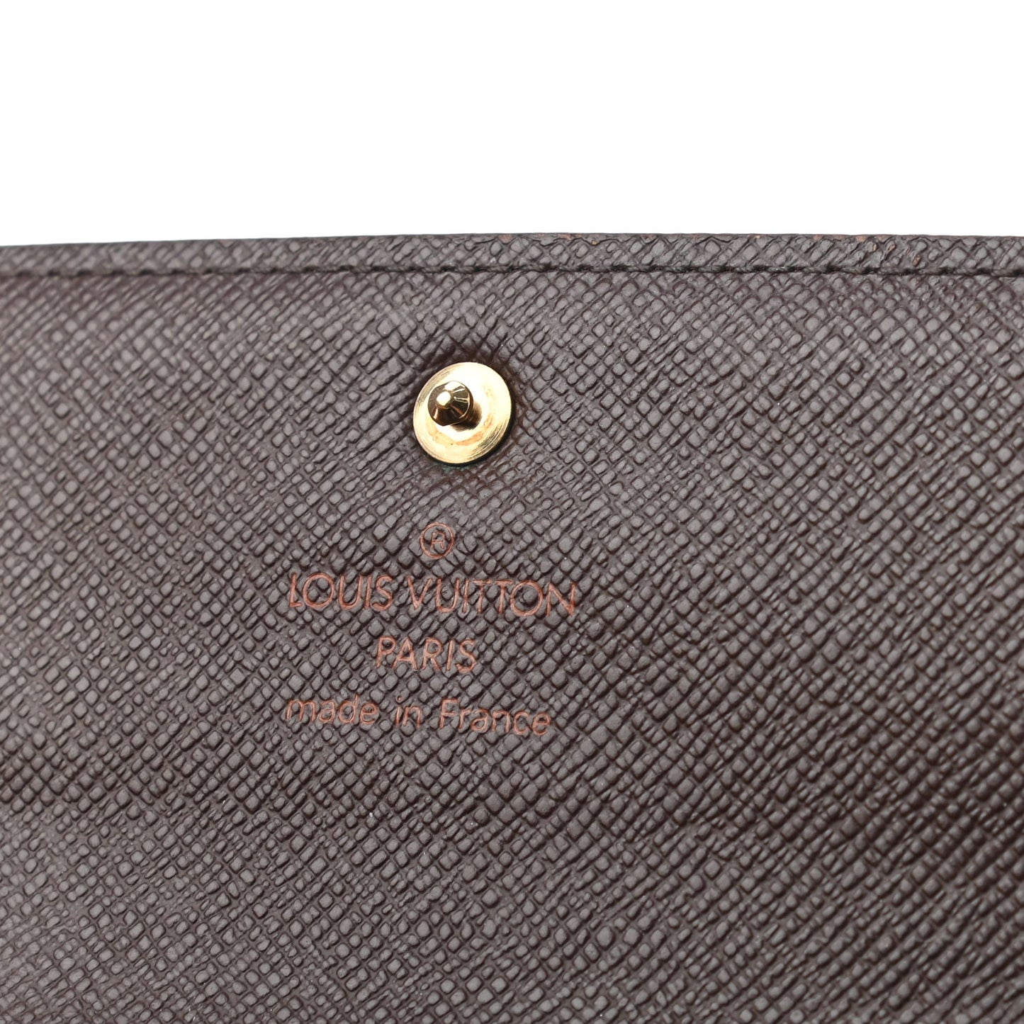 Damier Ebene Porte Tresor Etui Papier Wallet