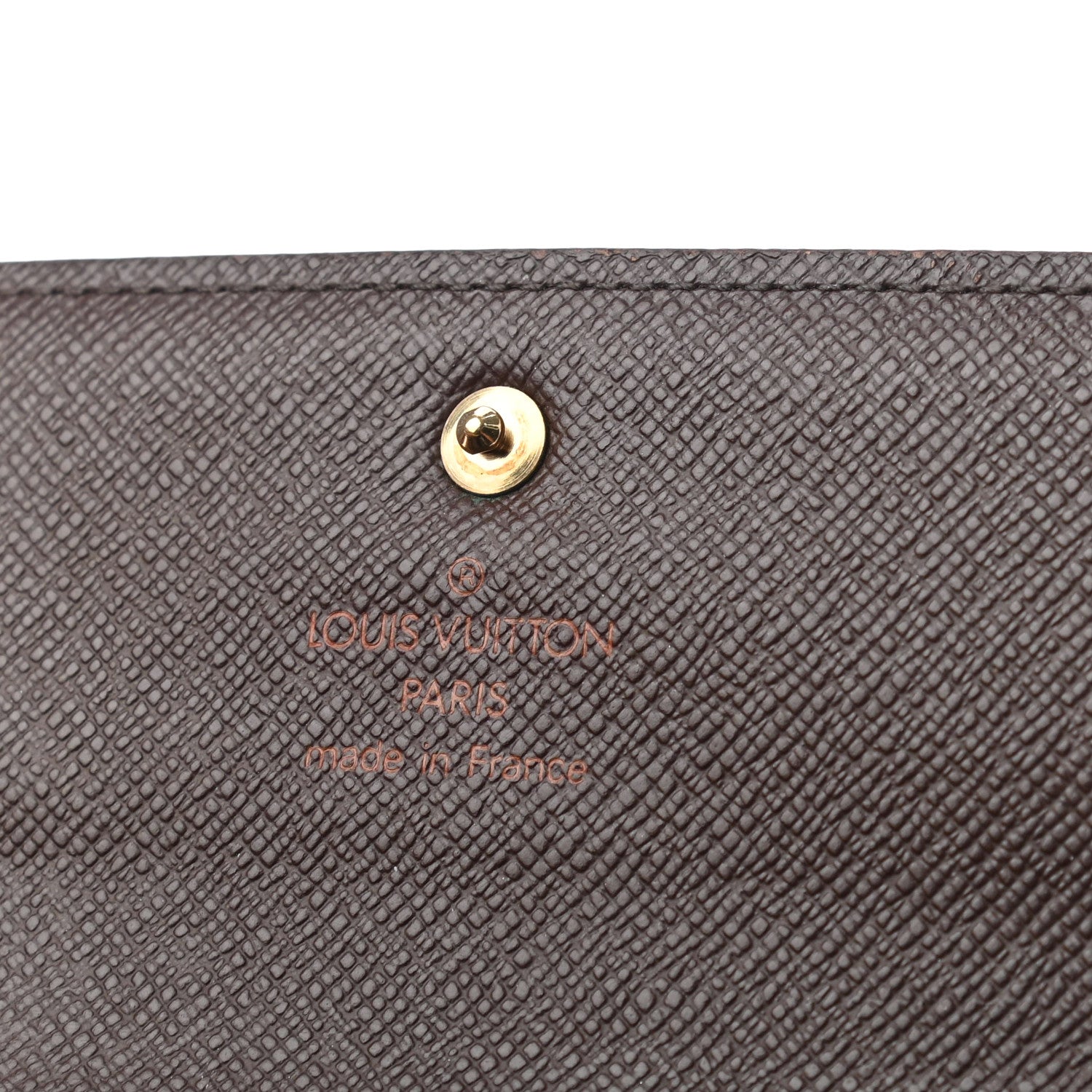 Louis Vuitton Damier Ebene Porte Tresor Etui Papier Wallet 6 of 7
