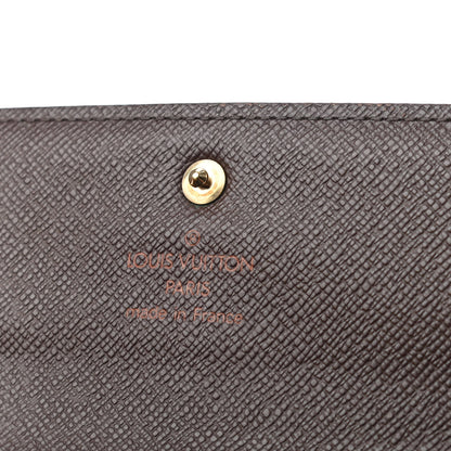 Louis Vuitton Damier Ebene Porte Tresor Etui Papier Wallet 6 of 7