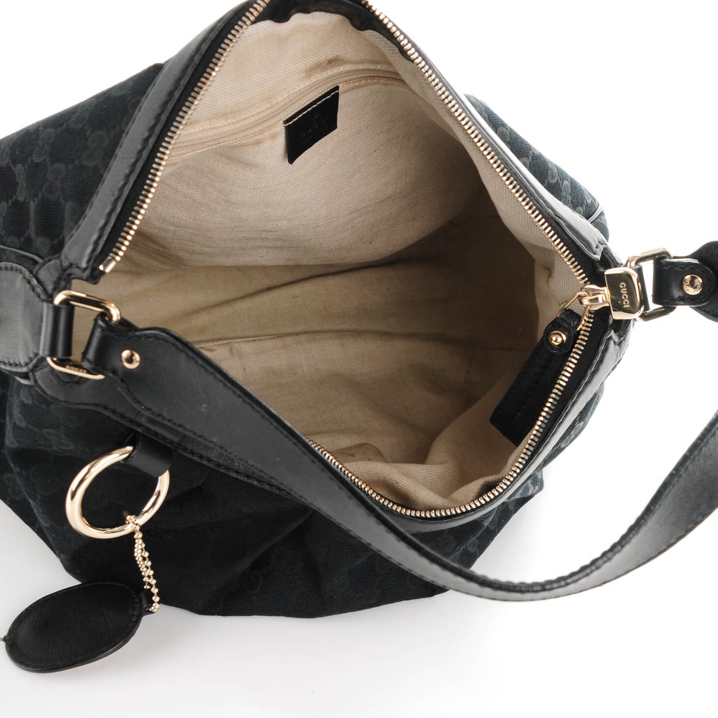 Monogram Medium Sukey Hobo Black